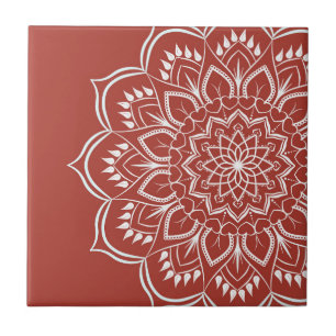 Mandala boho bohemian tile