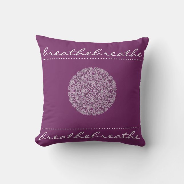 Mandala Breathe Cushion (Front)
