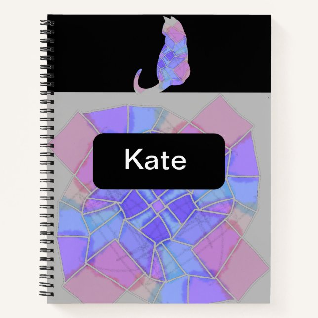 Mandala Bright Chalk Sketch Notebook (Front)