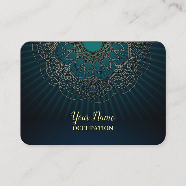 Mandala - Business Card (Front)