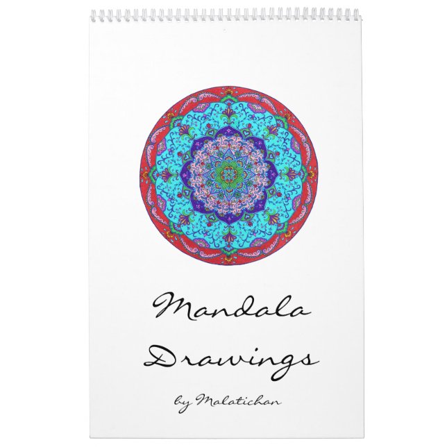 Mandala calendar (drawings) (Cover)