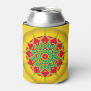Mandala Can Cooler