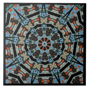 Mandala Ceramic Tile