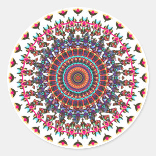Mandala Classic Round Sticker