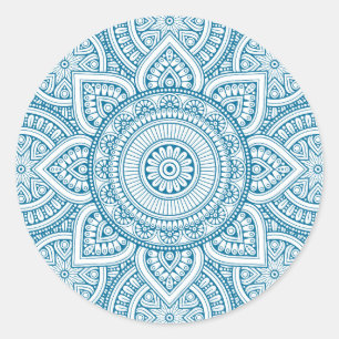 Mandala Classic Round Sticker