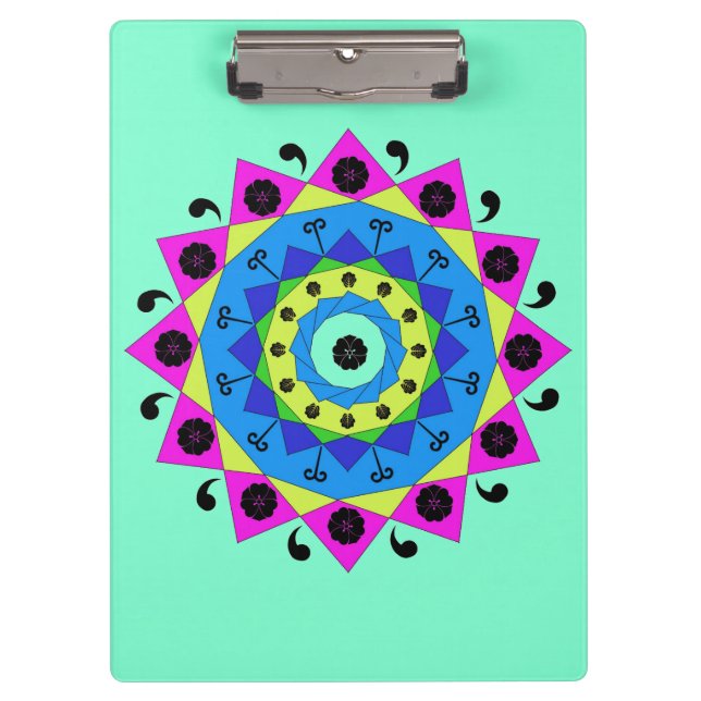 Mandala Clipboard (Front)