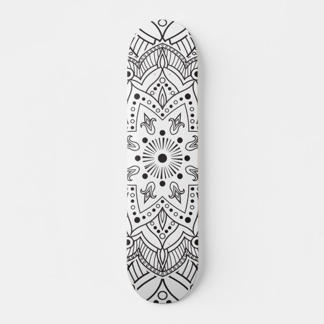 Mandala Collection 4 Skateboard (Front)