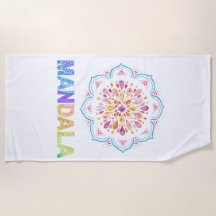 MANDALA COLORED LOTUS FLOWER