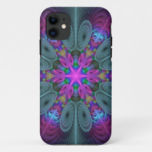 Mandala Colourful Striking Fractal Art Kaleidoscop Case-Mate iPhone Case