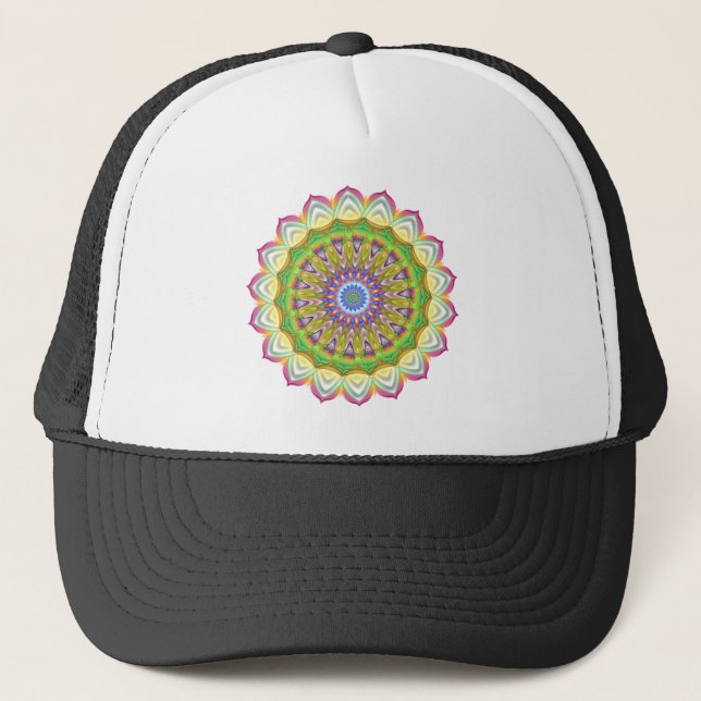 Mandala - Complexity Trucker Hat (Front)