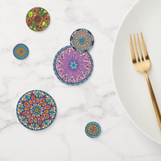 Mandala Confetti (6 different designs)