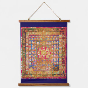 Mandala Cosmic Diagram for Meditation Hanging Tapestry