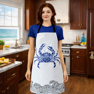 Mandala Crab Apron