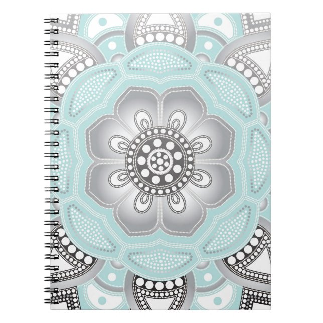 Mandala Creation, all points for one 1 Notebook (Front)