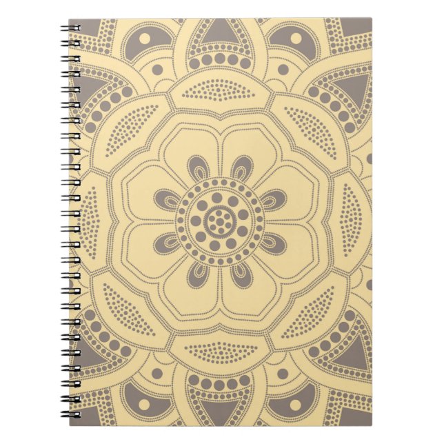 Mandala Creation, all points for one 7 Notebook (Front)