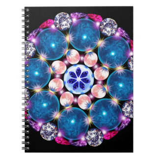 Mandala Crystal Earth Notebook