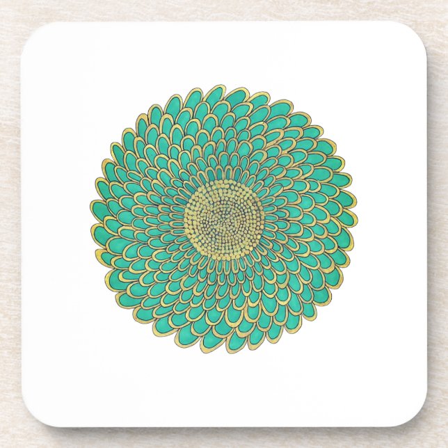 Mandala Cushion Coaster (Front)