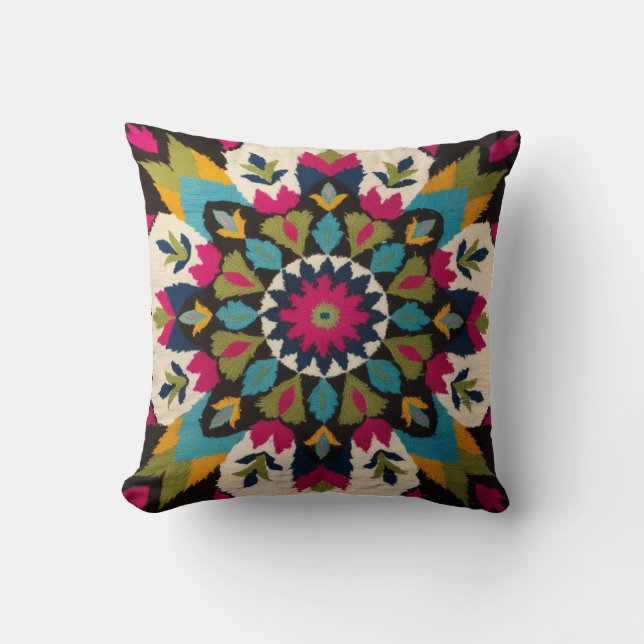 Mandala Cushions: A Bohemian Statement Piece Cushion (Front)