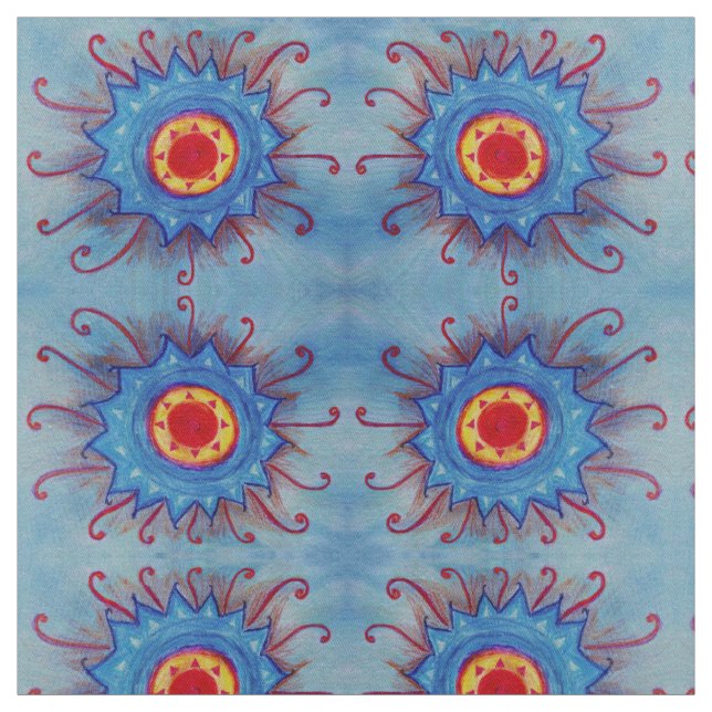 Mandala Custom Cotton Twill (58" width) Fabric (Swatch)