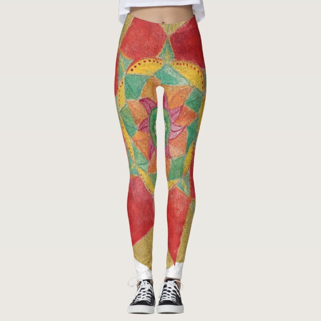 Mandala Custom Leggings (Front)