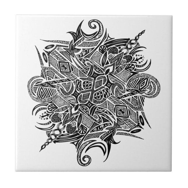 Mandala | Customisable Tile (Front)