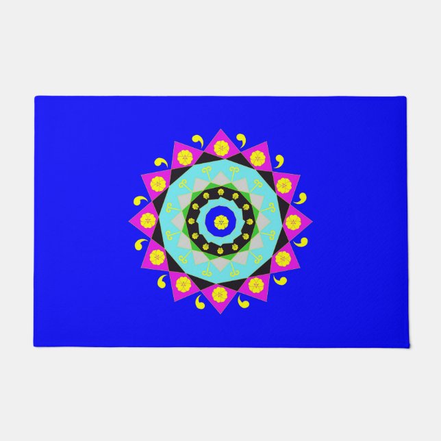Mandala:Decorative Door Mat (Front)
