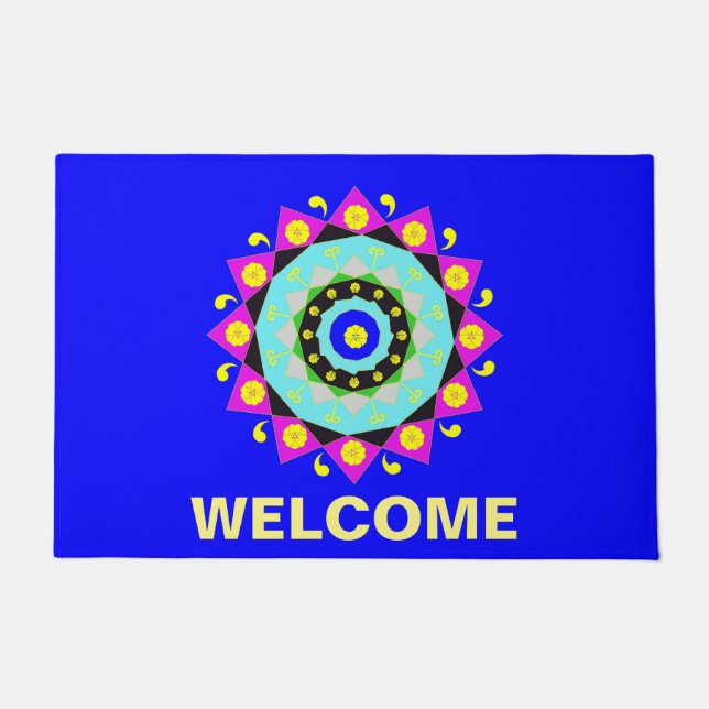 Mandala:Decorative Door Mat (Front)
