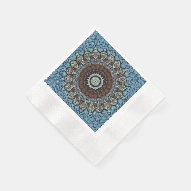 Mandala Decorative  Napkin (Corner)