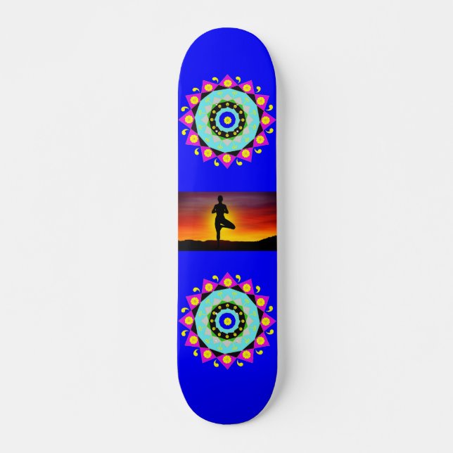 Mandala:Decorative Skateboard (Front)