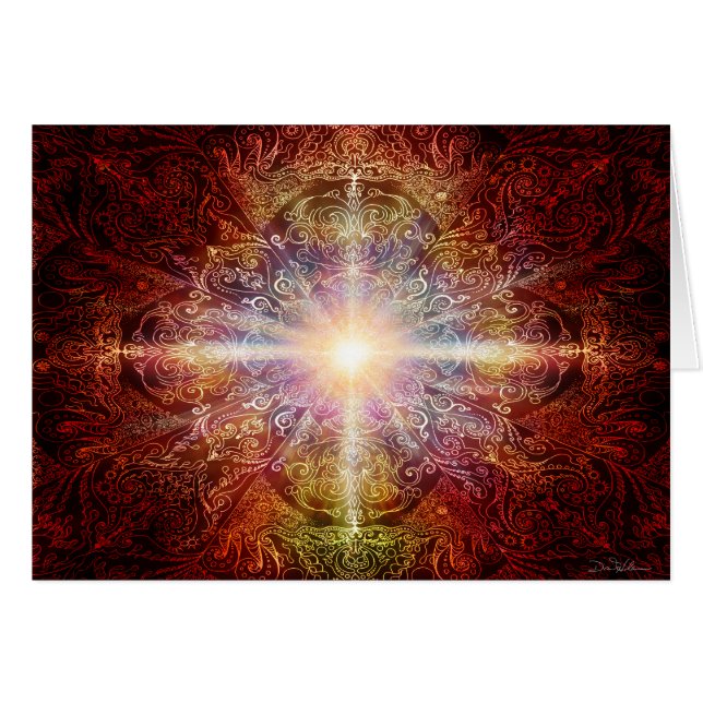 Mandala Deep Orange 2 (Front Horizontal)
