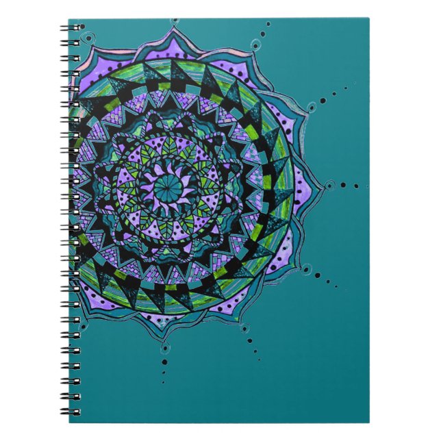 Mandala design notebook (Front)