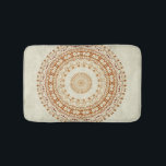 Mandala Desire in Golden Yellow Bath mat<br><div class="desc">Mandala Desire in Golden yellow on a Bath Mat</div>