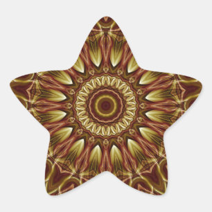 Mandala Divine Love no. 2 created by Tutti Star Sticker