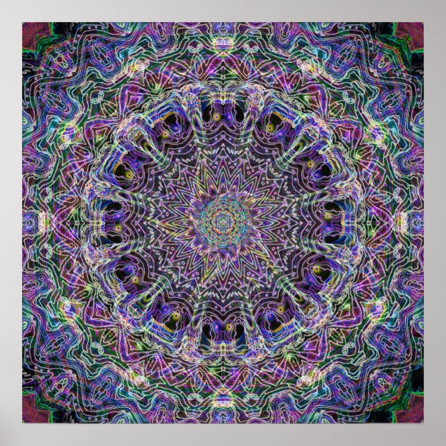 Mandala Dream Catcher Poster (Front)