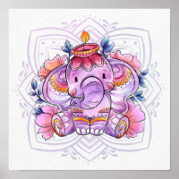 Mandala Elephant/Ganesh