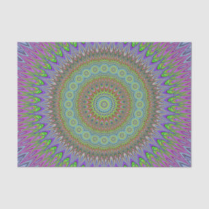 Mandala explosion tissue paper