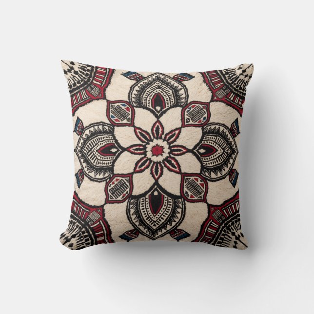 Mandala Floor Pillows: Relax in Style" Cushion (Front)