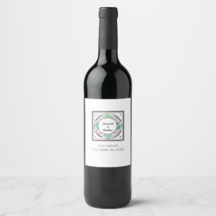 Mandala Floribunda Wine Label