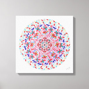 Mandala Floris Canvas Print