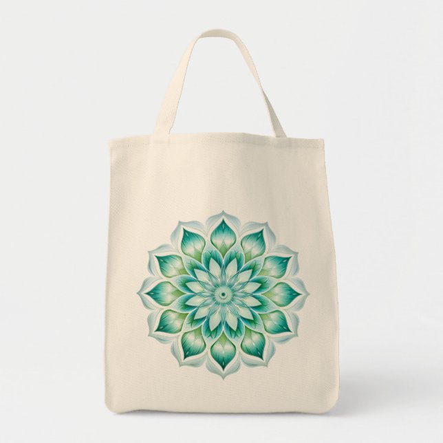 Mandala / Flower Design  Tote Bag (Front)