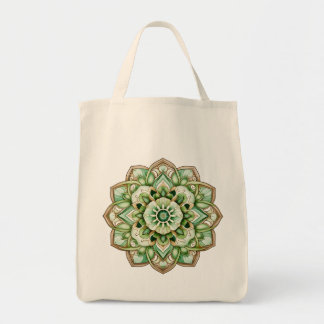 Mandala / Flower Design Tote Bag