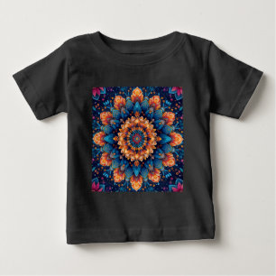 Mandala Flower Digital Art Style-23907 Baby T-Shirt