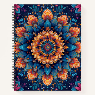 Mandala Flower Digital Art Style-23907 Notebook