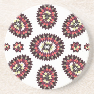 Mandala Flower Pattern Coaster