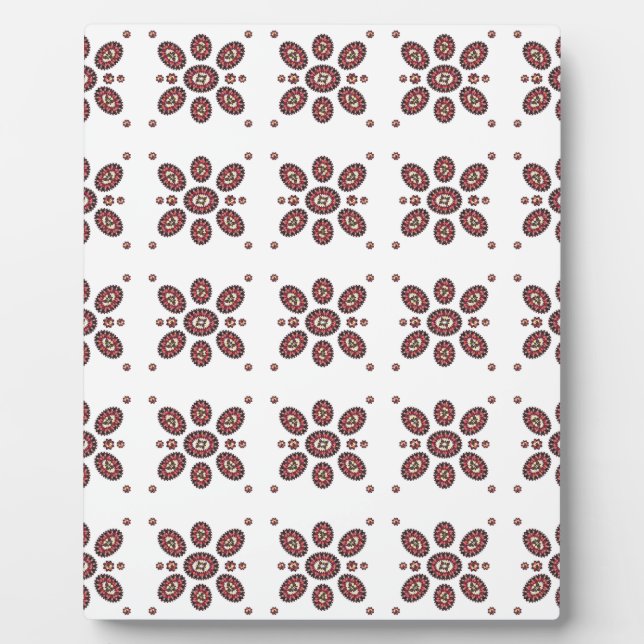 Mandala Flower Pattern Plaque (Front)