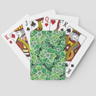 Mandala Flowers 3 Playing Cards