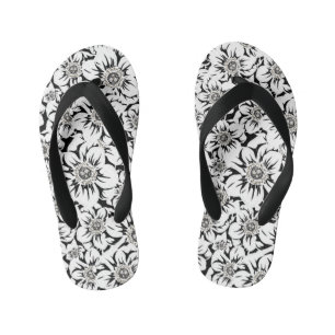 Mandala Flowers 6 Kid's Jandals