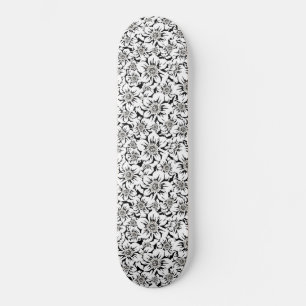 Mandala Flowers 6 Skateboard