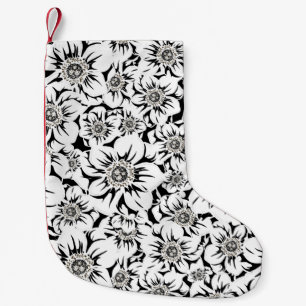 Mandala Flowers 6 Small Christmas Stocking