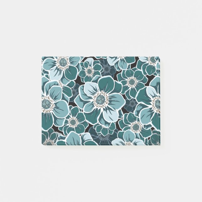 Mandala Flowers Post-it Notes (Front)
